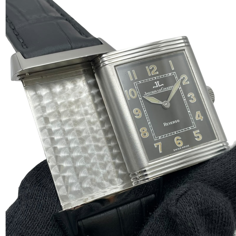 ジャガー・ルクルト JAEGER-LE COULTRE ビッグレベルソ シャドウ 271.8.61 ブラウン SS 手巻き メンズ 腕時計