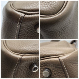 エルメス HERMES リンディ30 D刻 エトゥープ トリヨン レディース ハンドバッグ