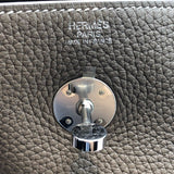 エルメス HERMES リンディ30 D刻 エトゥープ トリヨン レディース ハンドバッグ