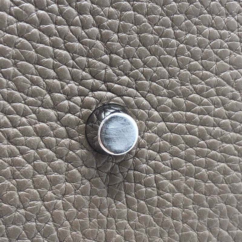 エルメス HERMES リンディ30 D刻 エトゥープ トリヨン レディース ハンドバッグ