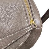 エルメス HERMES リンディ26 C刻印(2018年) エトゥープ/GD金具 トリヨン レディース ハンドバッグ