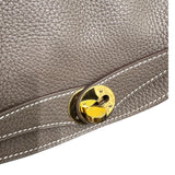 エルメス HERMES リンディ26 C刻印(2018年) エトゥープ/GD金具 トリヨン レディース ハンドバッグ