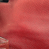 エルメス HERMES ケリー32 内縫い 〇 ルージュアッシュ GD金具 クシュベル レディース ハンドバッグ