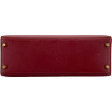 エルメス HERMES ケリー32 内縫い 〇 ルージュアッシュ GD金具 クシュベル レディース ハンドバッグ
