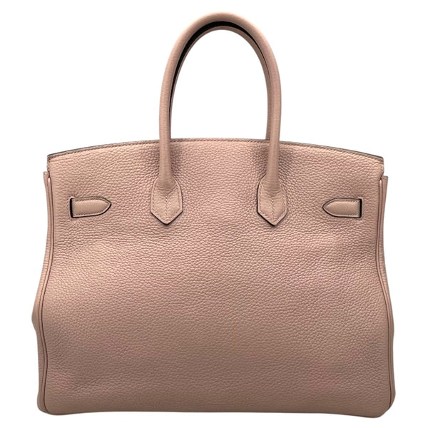 エルメス HERMES バーキン35 T刻印 グリシーヌ ゴールド金具 トリヨン レディース ハンドバッグ