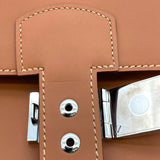エルメス HERMES サックアデベッシュ □P刻 ゴールド SV金具 ヴォーソンブレロ メンズ ビジネスバッグ