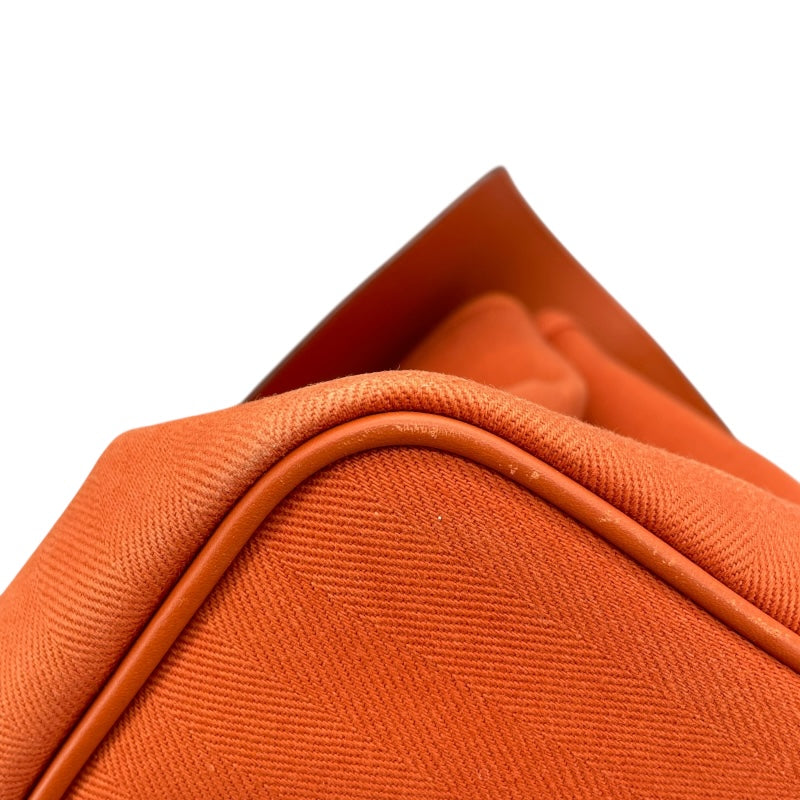 エルメス HERMES ヴァルパラインMM □J刻 ポティロン SV金具 トワル ユニセックス トートバッグ