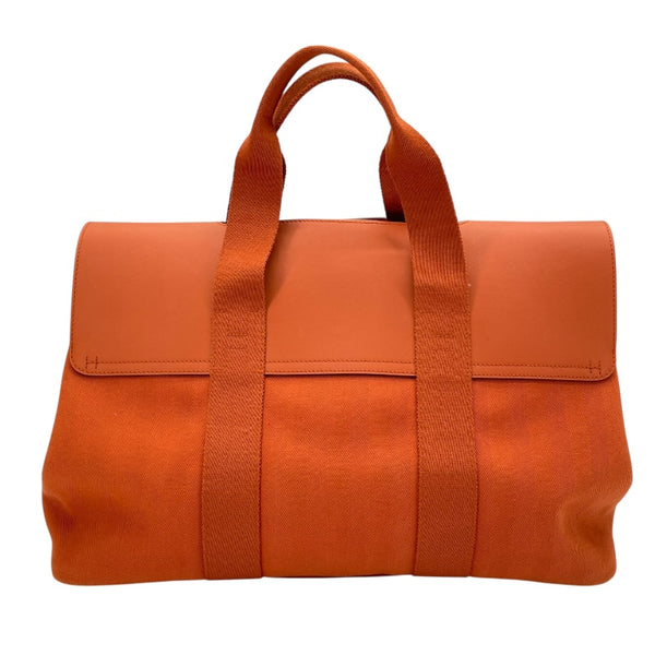 エルメス HERMES ヴァルパラインMM □J刻 ポティロン SV金具 トワル ユニセックス トートバッグ