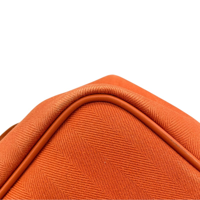 エルメス HERMES ヴァルパラインMM □J刻 ポティロン SV金具 トワル ユニセックス トートバッグ