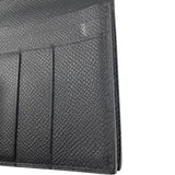 エルメス HERMES ベアンスフレ Y SN008 FF ブラック エプソン メンズ 長財布