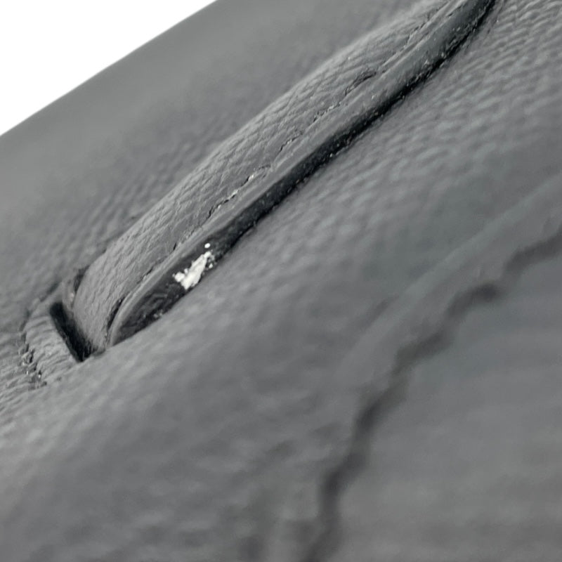 エルメス HERMES ケリー28 外縫い A刻印 ブラック SV金具 エプソン レディース ショルダーバッグ