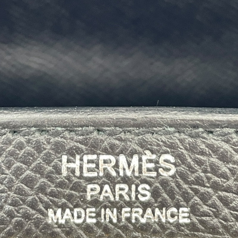 エルメス HERMES ケリー28 外縫い A刻印 ブラック SV金具 エプソン レディース ショルダーバッグ