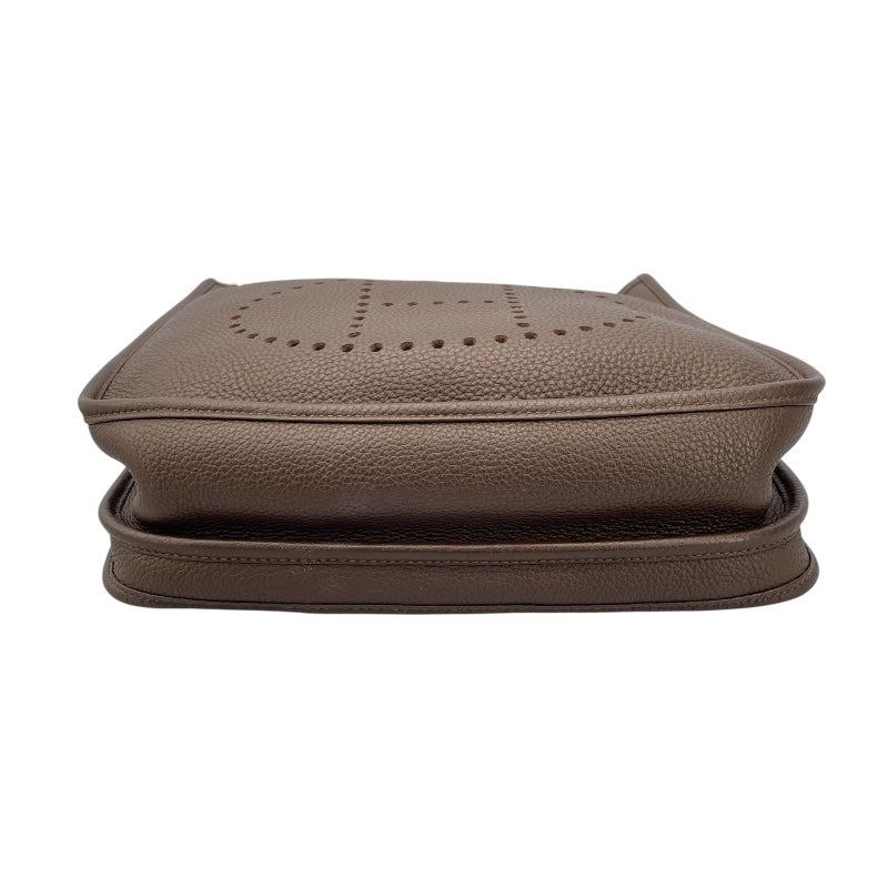 エルメス HERMES エヴリン3 PM □O刻印 カカオ SV金具 トリヨン ユニセックス ショルダーバッグ