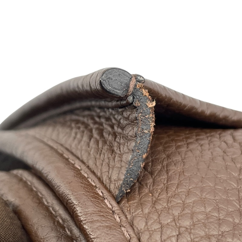 エルメス HERMES エヴリン3 PM □O刻印 カカオ SV金具 トリヨン ユニセックス ショルダーバッグ