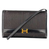 エルメス HERMES アニー 〇H刻 ブラック GD金具 ホースヘアー レディース ショルダーバッグ