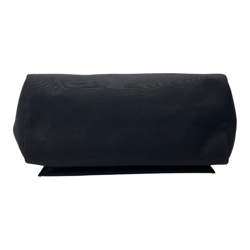 エルメス HERMES エールジップバッグキャビン50 D刻印　(2019年製) ブラック シルバー金具 トワル・ハンター メンズ ショルダーバッグ