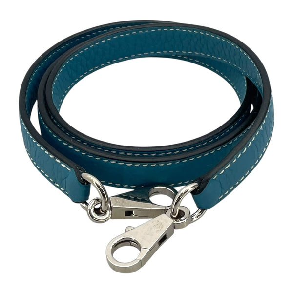 エルメス HERMES ストラップ ブルージーン SV金具 トリヨン ユニ  