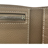 エルメス HERMES Hセリエコンパクト W AI01 0FB エトゥープ エバーカラー レディース 二つ折り財布