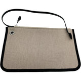 エルメス HERMES エールバッグジップPM W CH010 BP ブラック・グリーン トワル・ハンター レディース ショルダーバッグ