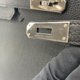 エルメス HERMES バーキン40 C刻印 ブラック/SV金具 トゴ メンズ ハンドバッグ
