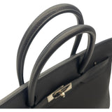 エルメス HERMES バーキン40 C刻印 ブラック/SV金具 トゴ メンズ ハンドバッグ