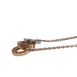 カルティエ Cartier ラブスリーフープネックレス ホワイトゴールド イエローゴールド ピンクゴールド Au750 ジュエリー