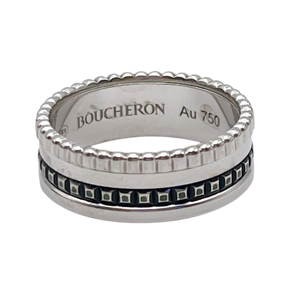 ブシュロン BOUCHERON キャトルスモールリング ホワイトゴールド K18WG ジュエリー