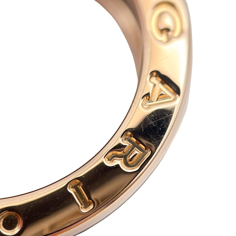 ブルガリ BVLGARI ビーゼロワンリング2バンド ピンクゴールド K18ピンクゴールド 750PG/セラミック ジュエリー