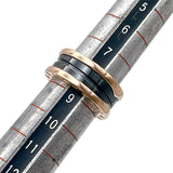 ブルガリ BVLGARI ビーゼロワンリング2バンド ピンクゴールド K18ピンクゴールド 750PG/セラミック ジュエリー