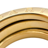 ブルガリ BVLGARI ビーゼロワンリング3バンド(S) K18ゴールド ジュエリー