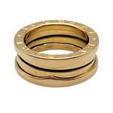 ブルガリ BVLGARI ビーゼロワンリング3バンド(S) K18ゴールド ジュエリー