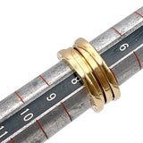 ブルガリ BVLGARI ビーゼロワンリング3バンド(S) K18ゴールド ジュエリー