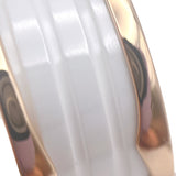ブルガリ BVLGARI ビーゼロワンリング4バンド(M) ピンクゴールド K18ゴールド 750PG/セラミック ジュエリー