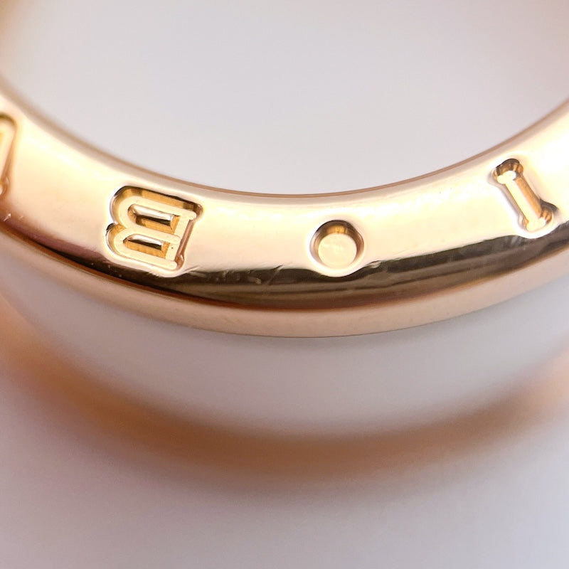 ブルガリ BVLGARI ビーゼロワンリング4バンド(M) ピンクゴールド K18ゴールド 750PG/セラミック ジュエリー