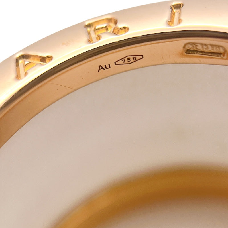 ブルガリ BVLGARI ビーゼロワンリング4バンド(M) ピンクゴールド K18ゴールド 750PG/セラミック ジュエリー