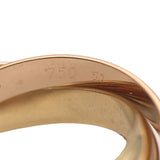 カルティエ Cartier トリニティリング イエローゴールド ピンクゴールド ホワイトゴールド 750 ジュエリー