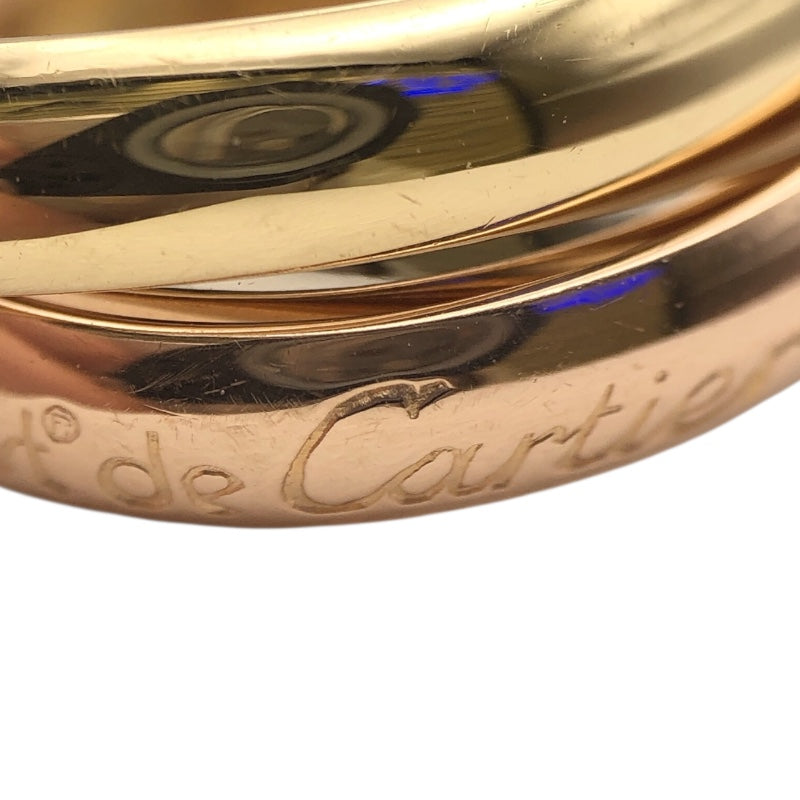 カルティエ Cartier トリニティリング イエローゴールド ピンクゴールド ホワイトゴールド 750 ジュエリー