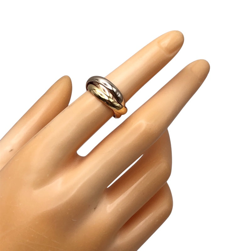 カルティエ Cartier トリニティリング イエローゴールド ピンクゴールド ホワイトゴールド 750 ジュエリー