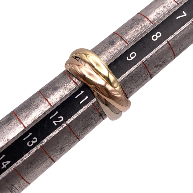 カルティエ Cartier トリニティリング イエローゴールド ピンクゴールド ホワイトゴールド 750 ジュエリー