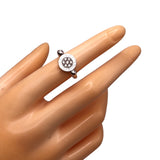 ブルガリ BVLGARI ブルガリブルガリフリップリング ホワイトゴールド 750/オニキス/ダイヤモンド ジュエリー