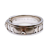 ティファニー TIFFANY＆CO アトラス3Pダイヤリング ホワイトゴールド K18WG ダイヤモンド ジュエリー
