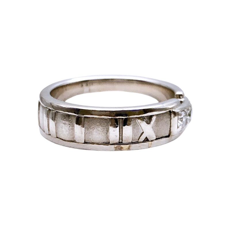 ティファニー TIFFANY＆CO アトラス3Pダイヤリング ホワイトゴールド K18WG ダイヤモンド ジュエリー