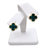 ヴァンクリーフ＆アーペル Van Cleef & Arpels ヴィンテージアルハンブラピアス ゴールド Au750/マラカイト ジュエリー