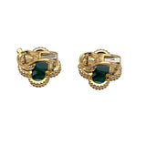 ヴァンクリーフ＆アーペル Van Cleef & Arpels ヴィンテージアルハンブラピアス ゴールド Au750/マラカイト ジュエリー