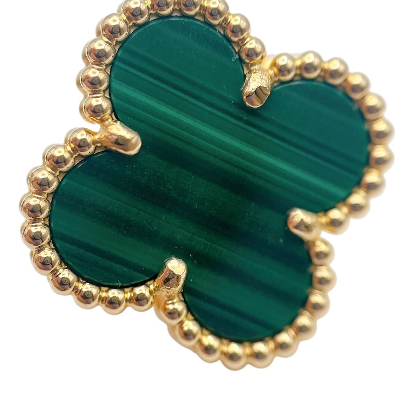 ヴァンクリーフ＆アーペル Van Cleef & Arpels ヴィンテージアルハンブラピアス ゴールド Au750/マラカイト ジュエリー