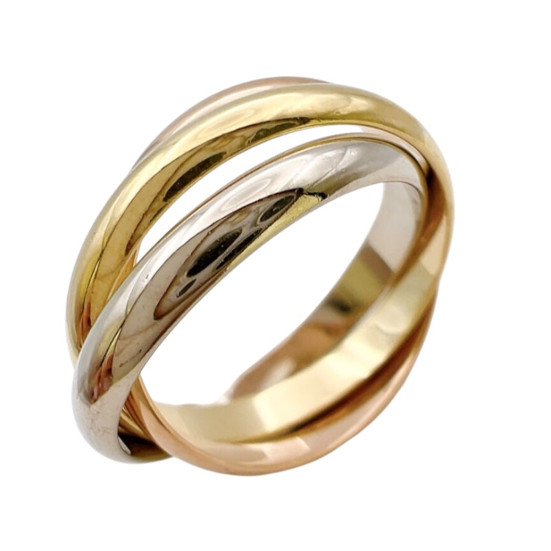 カルティエ Cartier トリニティリングSM スリーゴールド 750YG/PG/WG ジュエリー