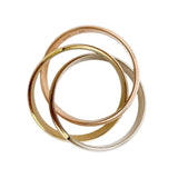 カルティエ Cartier トリニティリングSM スリーゴールド 750YG/PG/WG ジュエリー