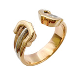カルティエ Cartier 2Cリング イエローゴールド 750 ジュエリー