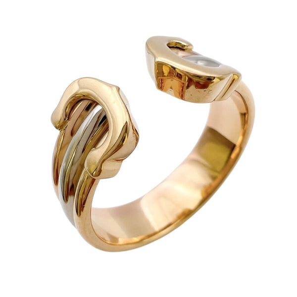 カルティエ Cartier 2Cリング イエローゴールド 750 ジュエリー