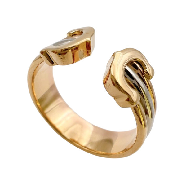 カルティエ Cartier 2Cリング イエローゴールド 750 ジュエリー